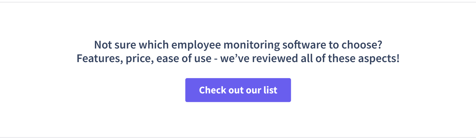 employee monitoring software